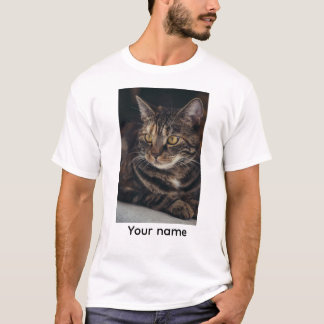 Custom Name Cat T-Shirt