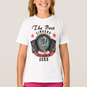 Custom Name Choir Singer Birthday T-Shirt