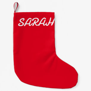 CUSTOM NAME CHRISTMAS STOCKING