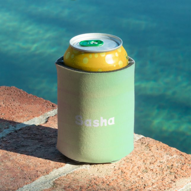Custom name colour blend ombre can cooler (In Situ Pool)