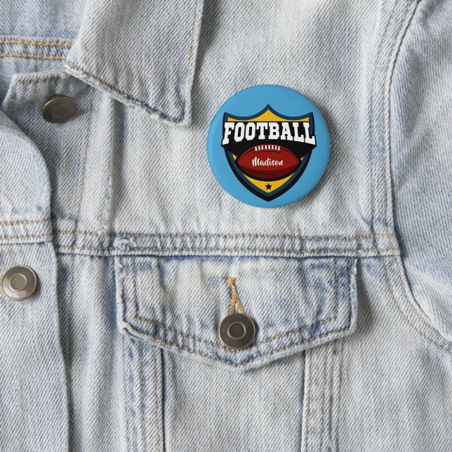 Custom name & colour Football Logo buttons (In Situ)