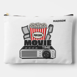 Custom Name & Colour Movie Time Accessory Pouch