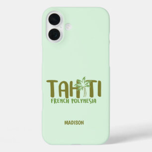 Custom Name & Colour Tahiti iPhone 16 Plus Case