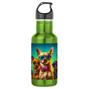Custom Name Cool Dogs 532 Ml Water Bottle