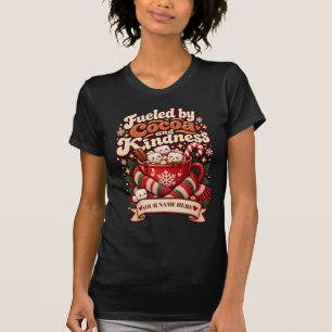 Custom Name Cozy Nurse Era Christmas T-Shirt