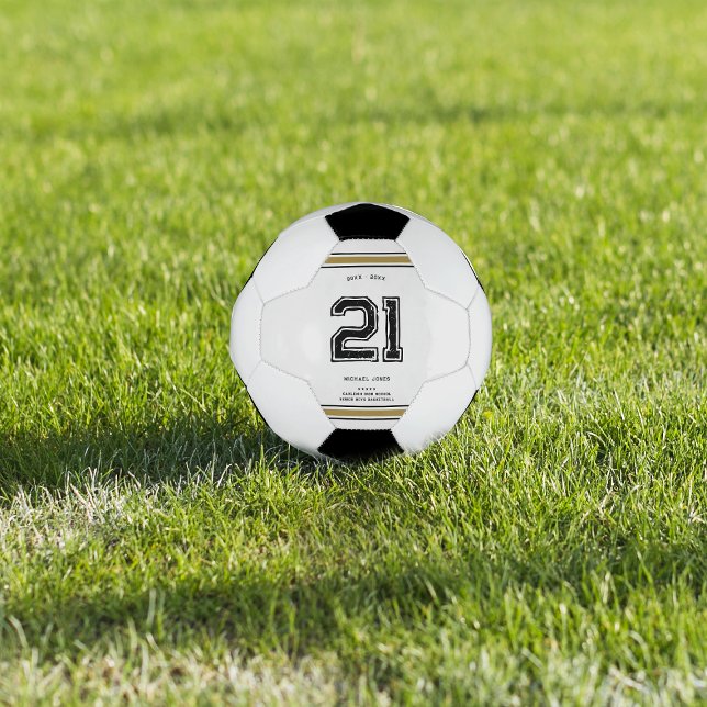 Custom Name Create Your Own | Personalized Number Soccer Ball (Creator Uploaded)