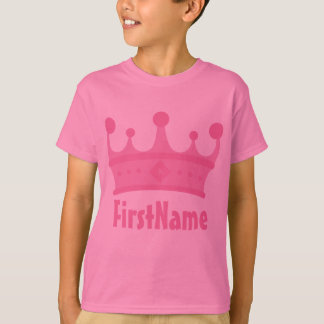Custom Name Crown T-Shirt