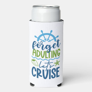 Custom Name Cruise Seltzer Can Cooler