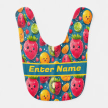 Custom Name Cute Cartoon Fruit