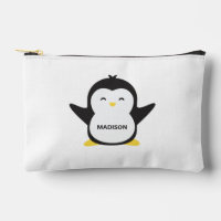 Custom name cute penguin