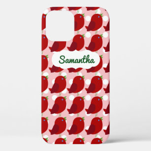 Custom Name Cute Red Bird iPhone 6/6s Case