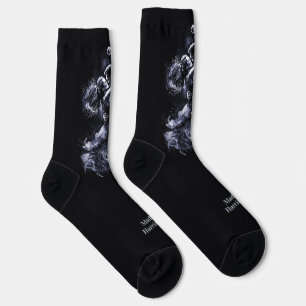 Custom Name Dancing Couple Socks