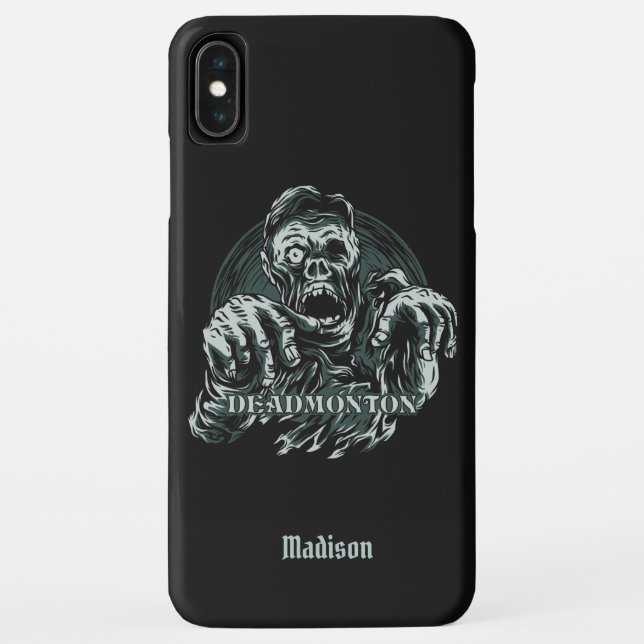 Custom name DEADMONTON phone cases (Back)
