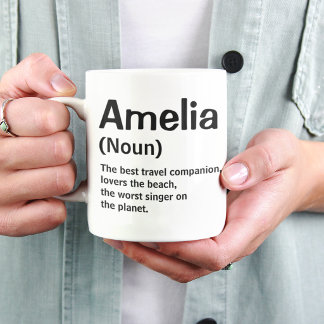 Custom Name Definition Mug Personalized Dictionary