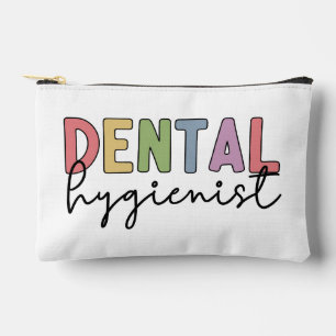 Custom Name Dental Hygienist RDH Gifts Accessory Pouch
