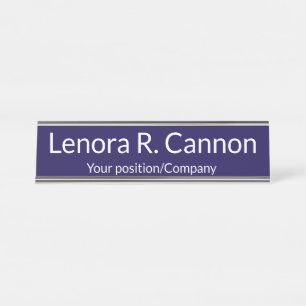 Custom Name Desk Name Plate for Office Decor