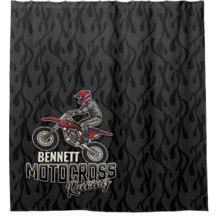 Custom NAME Dirt Bike Rider Motocross Racing