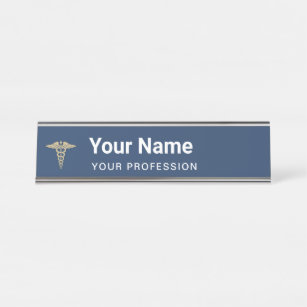 Excelus Office Desk Name Plate - Doctor