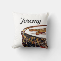 Custom Name Drummer Rock & Roll Musician Drum
