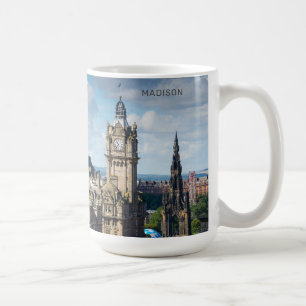 Custom Name Edinburgh Scotland Coffee Mug