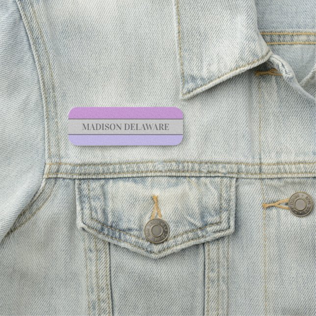 Custom Name Faux Glitter Bling Tag (In Situ)