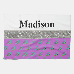 Custom Name Figure Skating Wipe Towel
