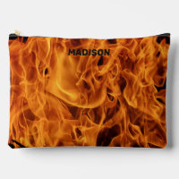 Custom Name Fire Flames