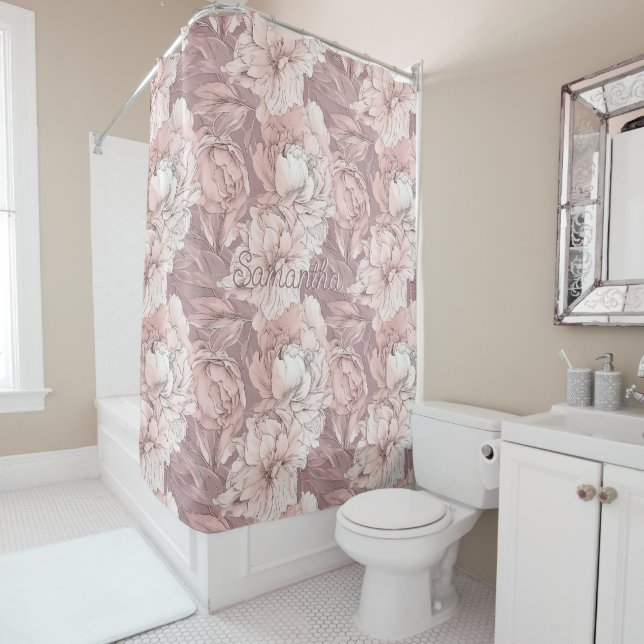 Custom Name Floral Pattern (In Situ)