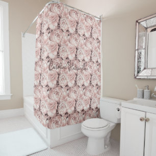 Custom Name Floral Pattern