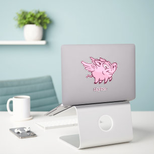 Custom Name Flying Pig