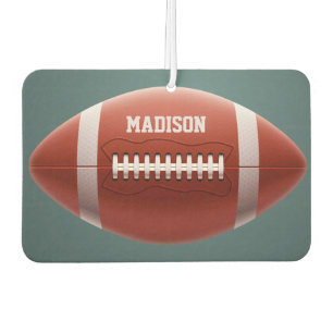 Custom name Football Air Freshener