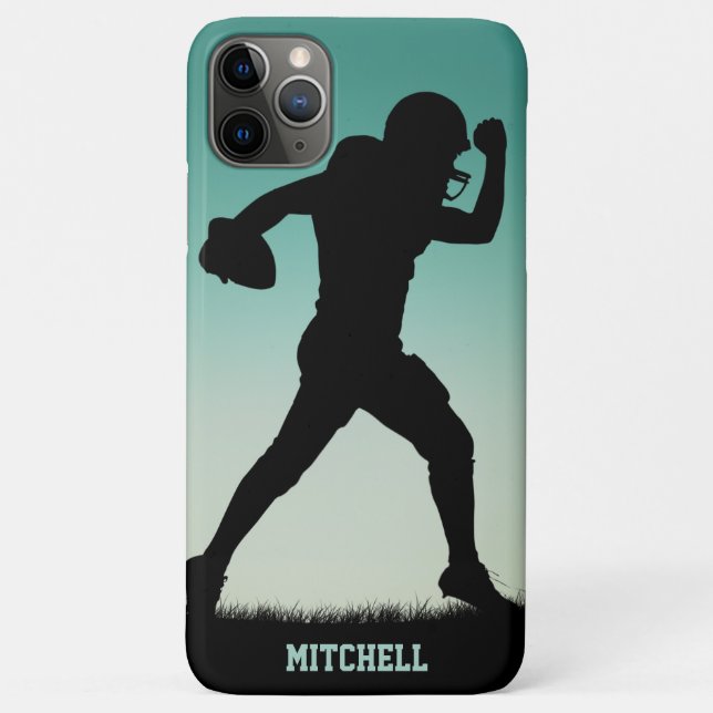 Custom name Football Player phone cases (Back)