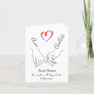 Custom Name for Best friend Birthday Card