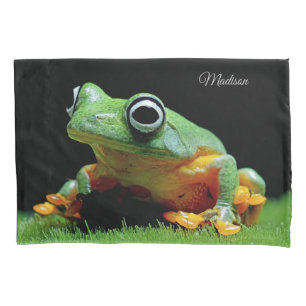 Custom Name Frog Pillowcase