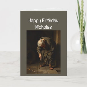 Custom Name Funny Birthday Not Picking it up Card