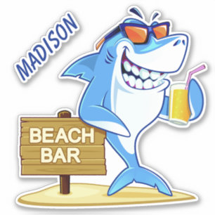 Custom name Funny Shark