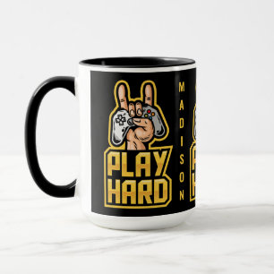 Custom name Gamer Mug
