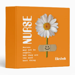 Custom Name Gift Binders for Nurses