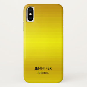Custom name gold gradient Case-Mate iPhone case