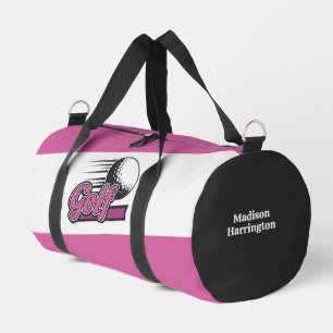 Custom Name Golf Duffle Bag
