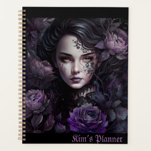 Custom Name Gothic Planner