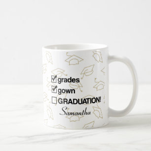 Custom Name Graduation Gift   Funny Graduation Coffee Mug