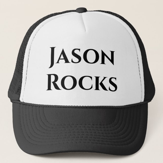 Custom Name Hat (Front)