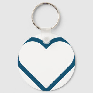 Custom Name Heart Keychain