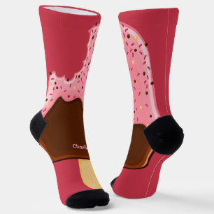 Custom name Ice Cream Popsicle Socks
