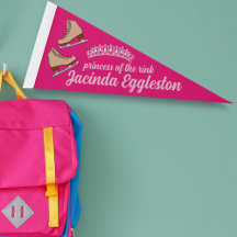 Custom Name Ice Skating Princess Sports