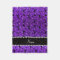 Custom name indigo purple glitter cheerleading