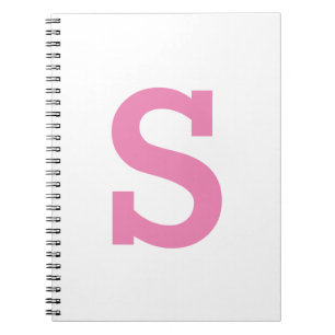 Custom Name Initial Letter Notebook