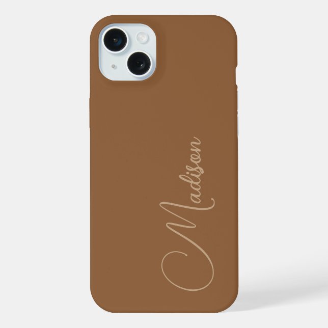 Custom Name iPhone Case (Back)