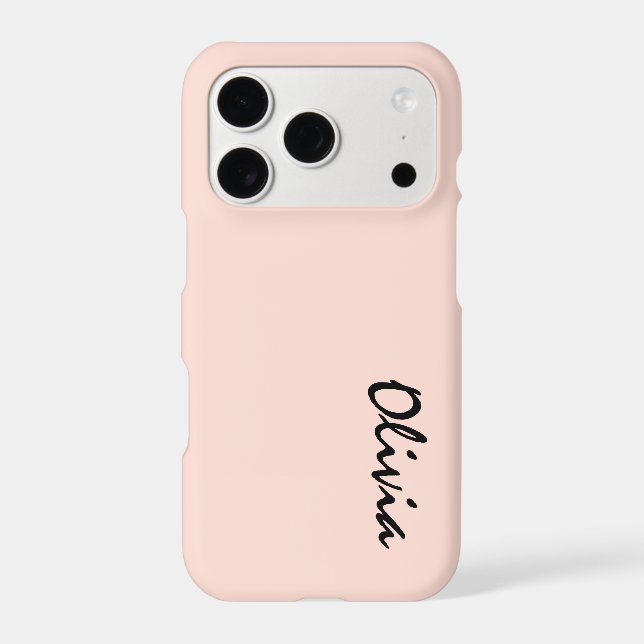Custom Name iPhone Case (Back)